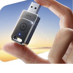 New In Box! for Apple Carplay Wireless Adapter, 3X Fast Auto-Connect, No Latency, Plug and Play, Bluetooth 5.3 & WiFi 6, 2025 Mini Car Play Dongle for