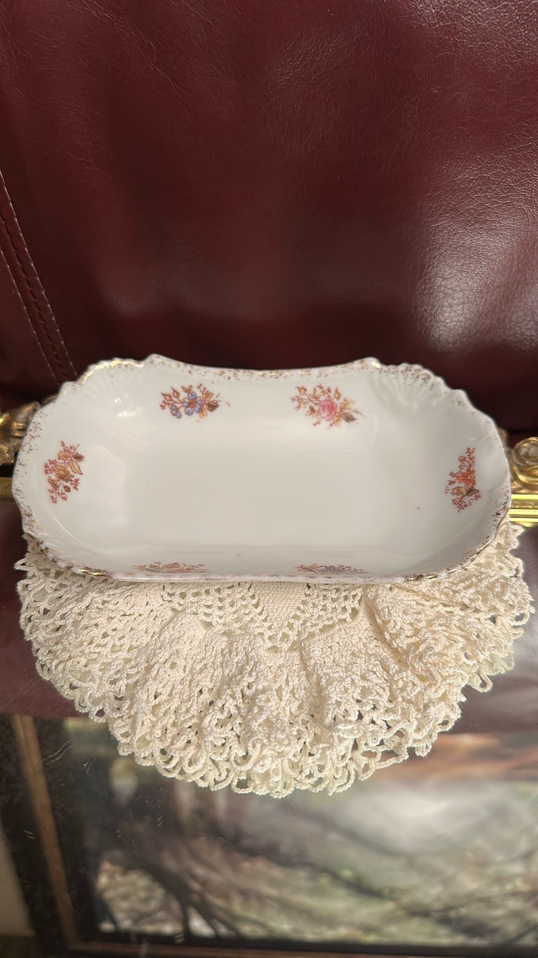vintage porcelain trinket Limoges