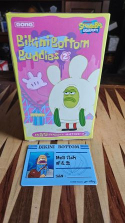 The POP MART x GONG SpongeBob SquarePants "Bikini Bottom Buddies" Whimsical Plush Series 2