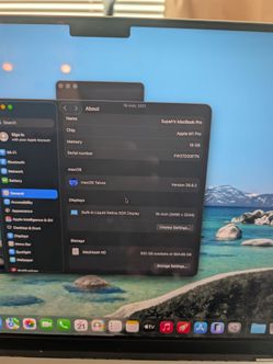 2021 M1 pro 16" MacBook