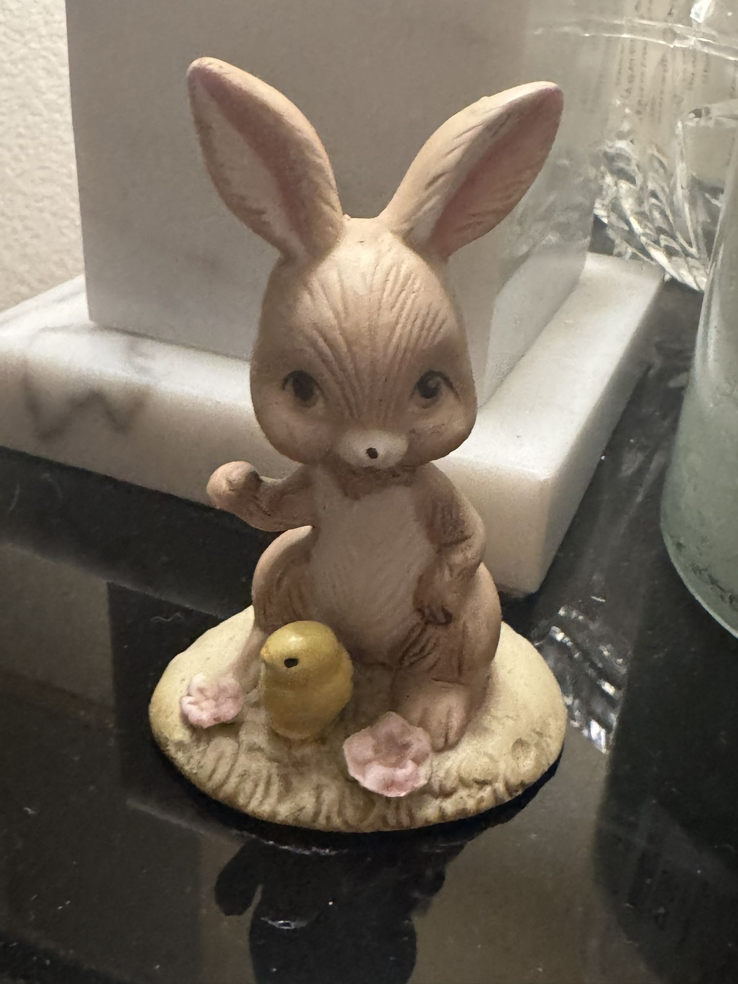 Vintage Porcelain Rabbit Figurine