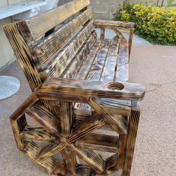 Patio Wooden Bench
