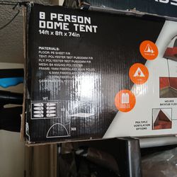 8person Dome Tent