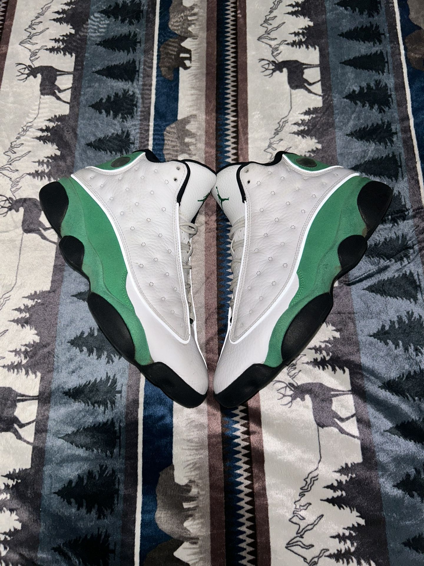 Jordan 13 Lucky Green Size 9