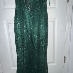 Emerald Green Dress