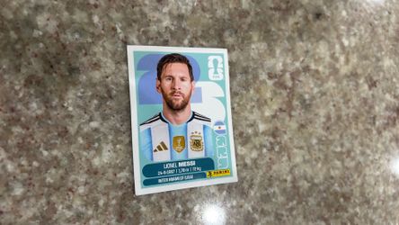 Messi World Cup sticker