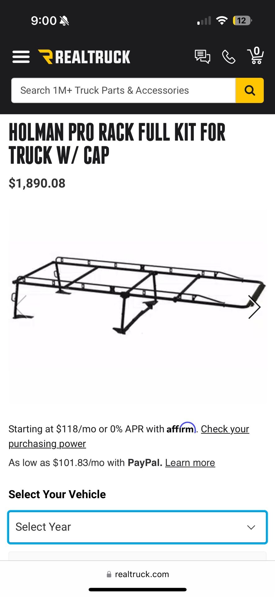 Like New Rack
