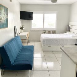 Futon Bed Full With Cover $60