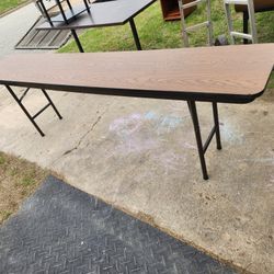 Narrow 8ft Folding Table
