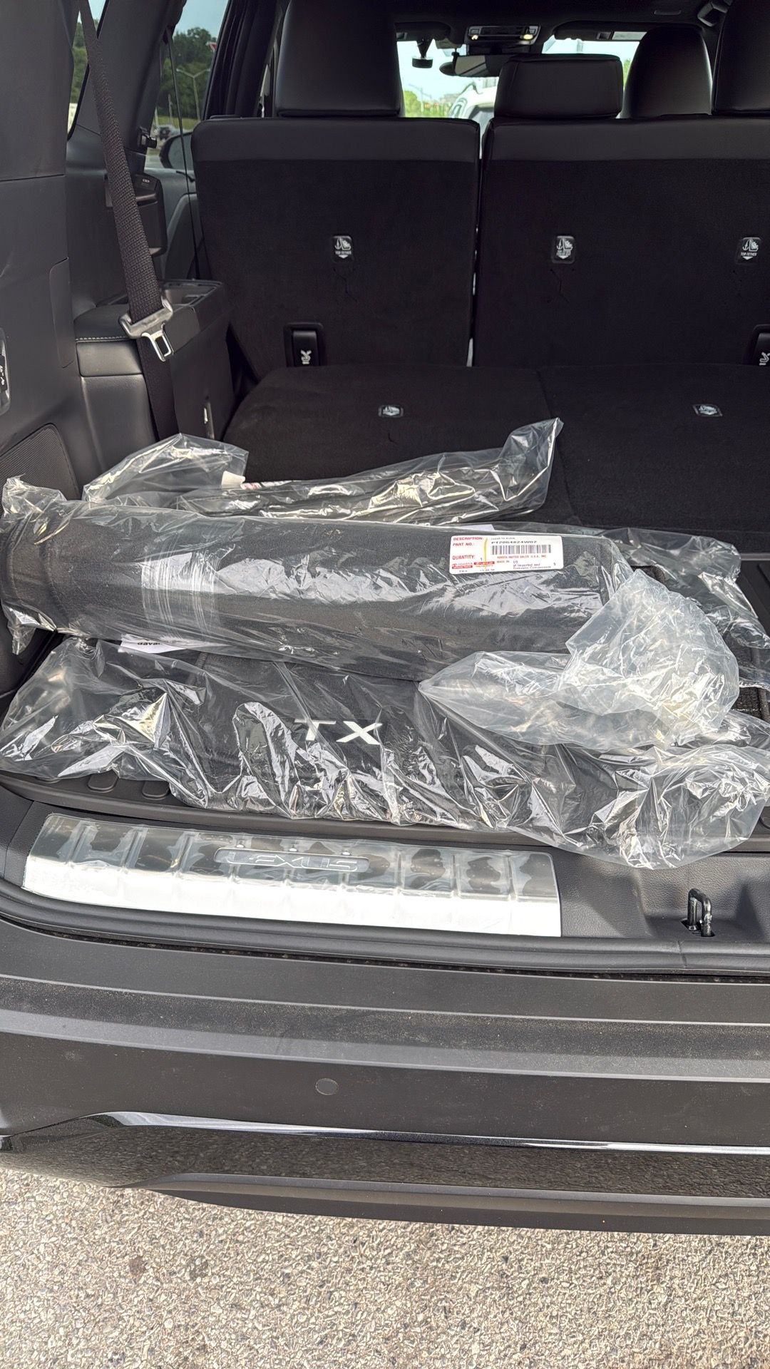 Lexus tx350 original mats brand new
