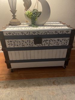 Hand Painted Trunk