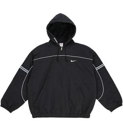 Supreme Nike Nylon Hooded Jacket Black (FW26) – Size XL