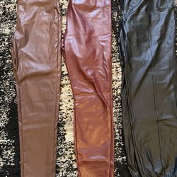 Women’s Clothing Medium And Large Skirts Leggings Leather Pants Skirts 