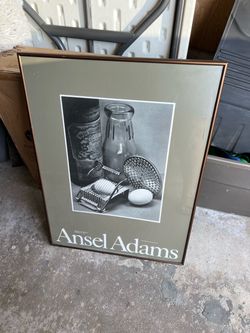 Ansel Adams framed museum poster