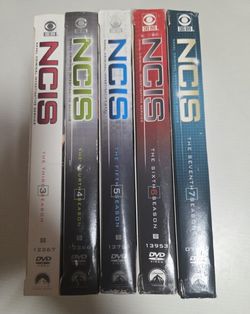 NCIS LOT - Seasons 3-7 DVDs - Excellent - Naval Criminal Investigative Service