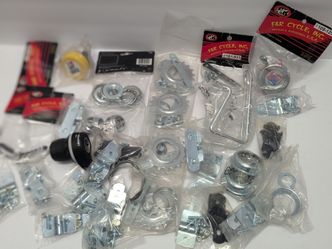 Lot of Assorted New Bicycle Parts & Accessories - Hardware, Shifters, & More