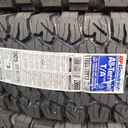 LT 265/70/17 Bfgoodrich Ko2 All Terrain 10ply