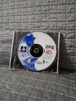 PlayStation 1 Triple Play 98 EA sports - baseball video game