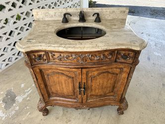 Ornate Sink Vanity