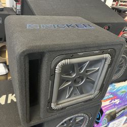 Kicker L7s12 In Ported Box On Sale Today For 329.99 