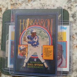 Hank Aaron Diamond King 86 Reprint Donruss