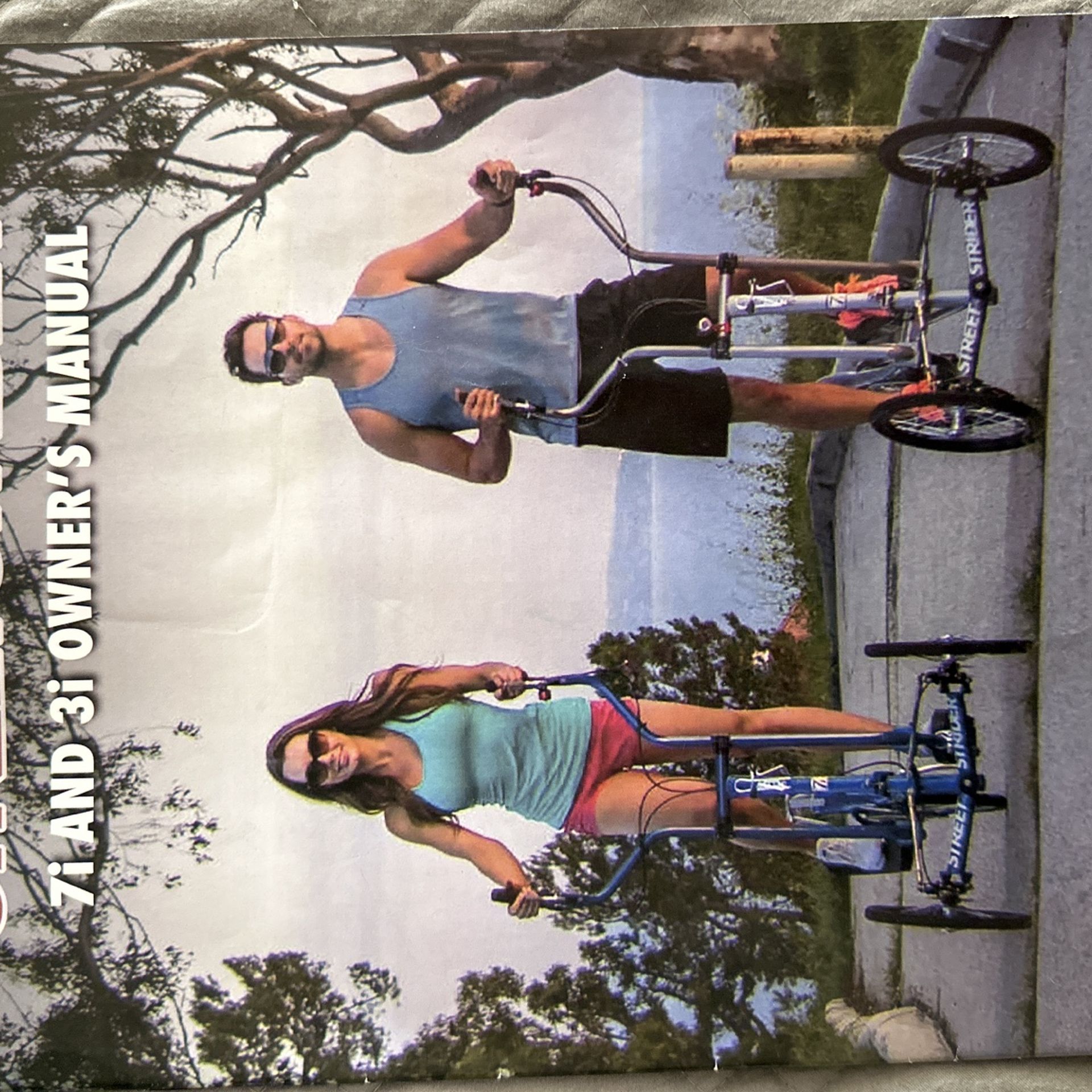 Street Strider 7i Elliptical Bike With Stand