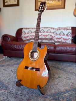 Alvarez classical acoustic electric guitar