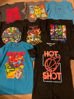 Boys shirts (size small medium large)
