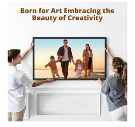 Dragon Touch - 32 Inch Digital Picture Frame -Not touchscreen