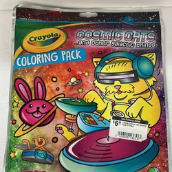 Crayola Cosmic Cats Coloring Pack 37 Piece