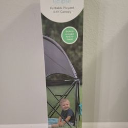 Portable Playard With Canopy 
