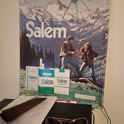 Antique Metal Cig Sighn