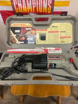Porter cable heavy duty reciprocating tiger saw