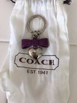 Coach Pink Heart Breast Cancer Key Chain ( Make Offers) for Sale in Fort  Myers, FL - OfferUp