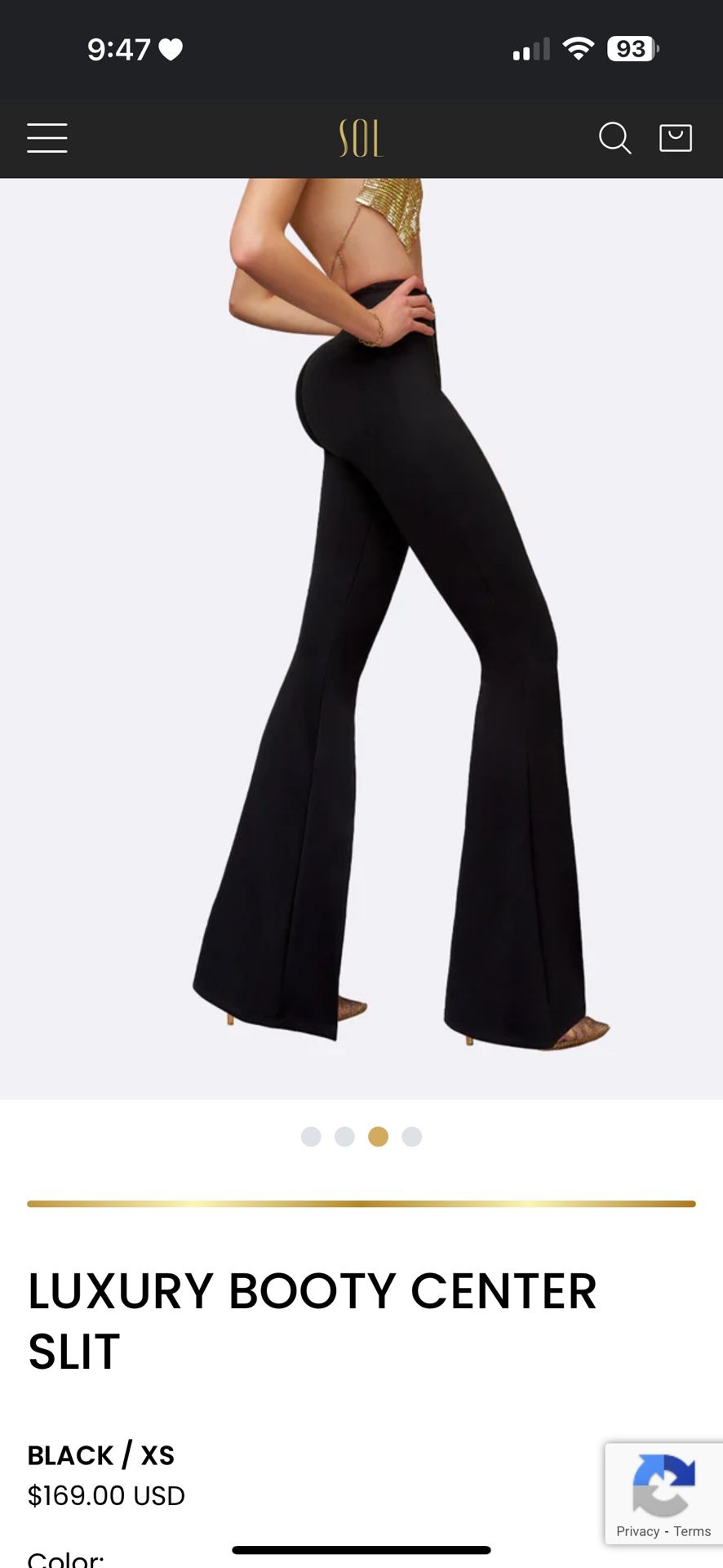 Luxury Booty Center Slit Sol Beauty And Care