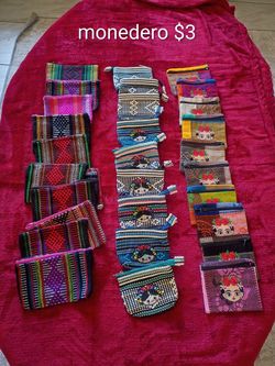 Mexican Woven Coin Purses