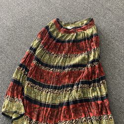 Fun Medium Bohemian Style Skirt 