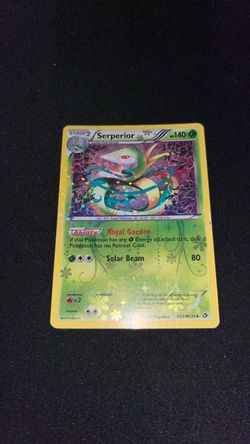 Serperior Holo Pokémon Card RC3/RC25