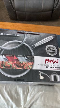 Saucepan,2qt triply hybrid nonstick with lid