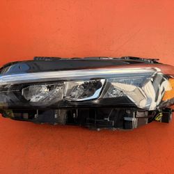 2022 2023 2024 2025 HONDA CIVIC LEFT DRIVER SIDE LED HEADLIGHT OEM CHROME