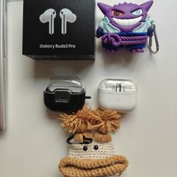 Galaxy Buds 3 Pro With Cute Cases