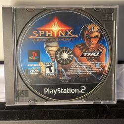 Sphinx and the Cursed Mummy FOR PS2 (see desc)