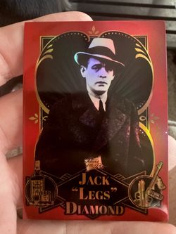 🔥 2025 PIECES OF THE PAST JACK “LEGS” DIAMOND RED 03/25 – ONLY 25 MADE 🔥