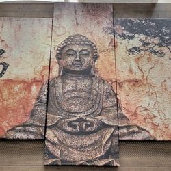 Buddha canvas wall art