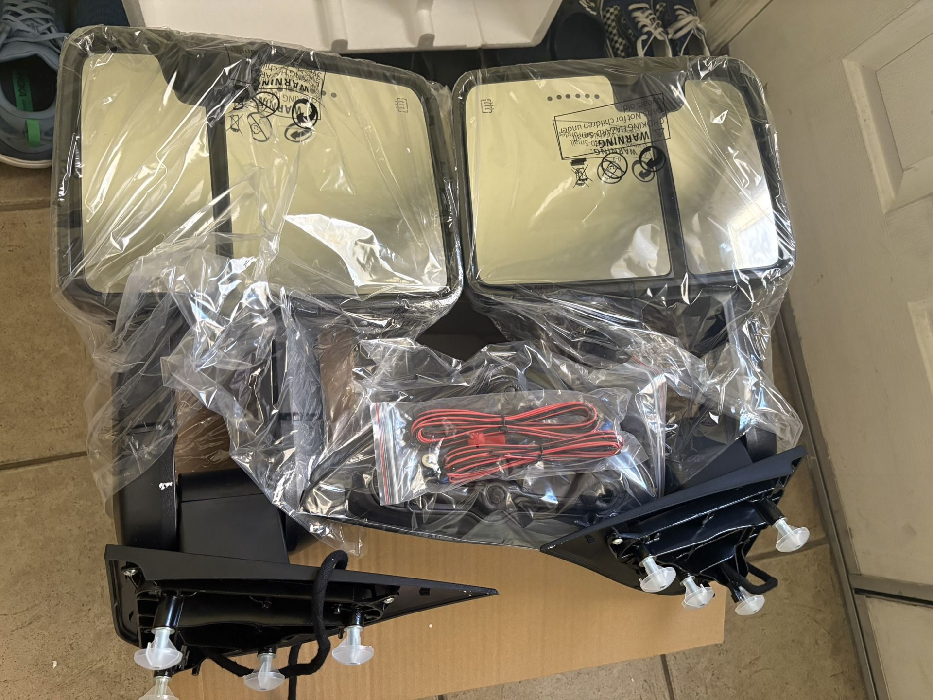 15-19 Chevy/GMC 2500/3500 HD Tow Mirrors (Chrome)