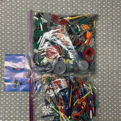 TWO BAGS OF KNEX