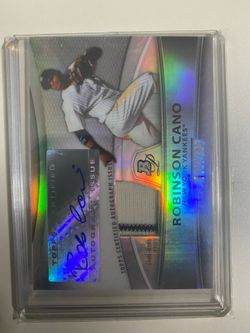 Robinson Canó Topps Certified Autograph Relic #720/740