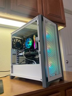 White RTX + RGB Gaming PC