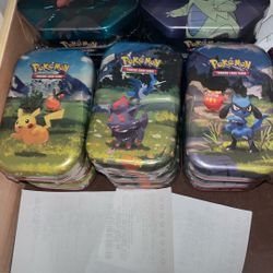 Pokémon Tins