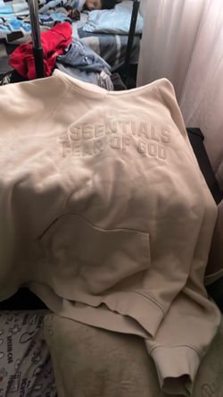 Essentials eggshell hoodie